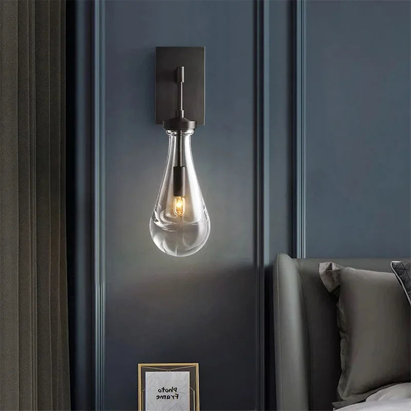Dropletto Wall Light – Modern Glass Wall Lamp | Elegant Ambient Lighting for Contemporary Interiors
