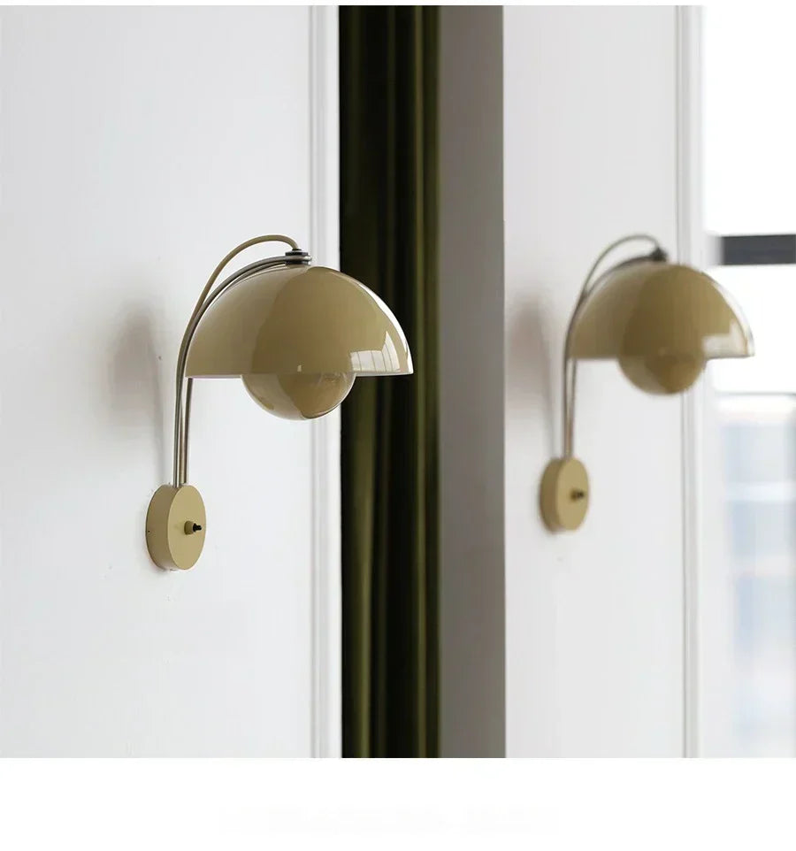 Nordic Bud LED Wall Light – Contemporary E26 Wall Lamp | Soft Ambient Lighting | Modern Interior Accent