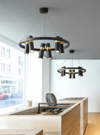 Copper LED Pendant Light – Modern Designer Ceiling Lamp | Luxury Ambient Lighting | Contemporary Interior Statement