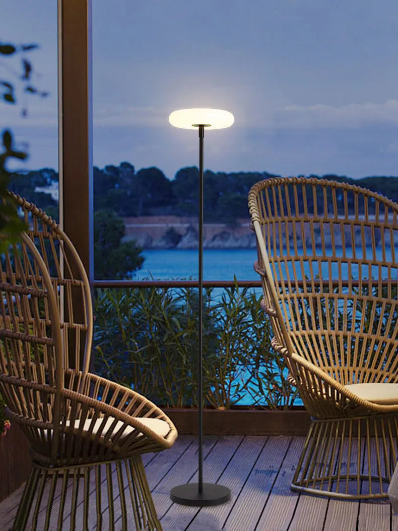 Solenva Portable Garden Lamp – Solar & USB Rechargeable Outdoor Light | Minimalist LED Floor Lamp for Indoor & Outdoor Spaces