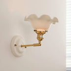 Aurelle Ceramic Wall Light – Adjustable E26 Wall Lamp | Contemporary Copper Lighting | Elegant Interior Illumination