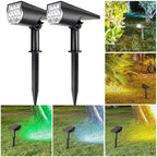 SOLARFORCE 7LED Adjustable Solar Spotlight – IP65 Waterproof Outdoor Garden Light