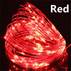 LumineoPro USB LED String Lights – Waterproof Fairy Lights | Flexible Copper & Silver Wire Decorative Lighting