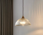 Verra Copper Pendant Light – Modern Glass Ceiling Lamp | Contemporary Ambient Lighting | Refined Interior Elegance