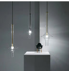Aureline Glass Pendant Light – Luxury Nordic LED Hanging Lamp | Modern Designer Lighting for Elegant Interiors