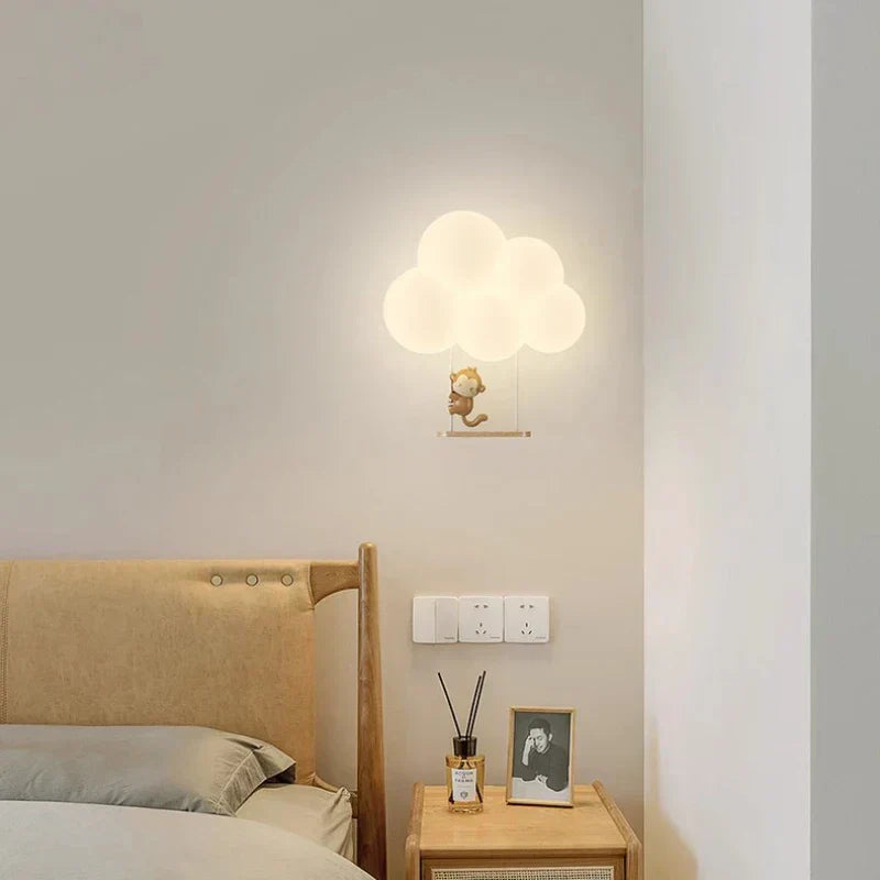 WonderGlow Animal Wall Light – Children's LED Wall Lamp | Nursery Night Light | Whimsical Bedroom Lighting