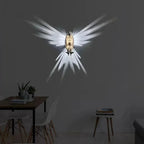 3D Bird Projection Wall Light – Modern Animal Wall Sconce | Decorative Ambient Lighting | Owl & Eagle Designer Fixture
