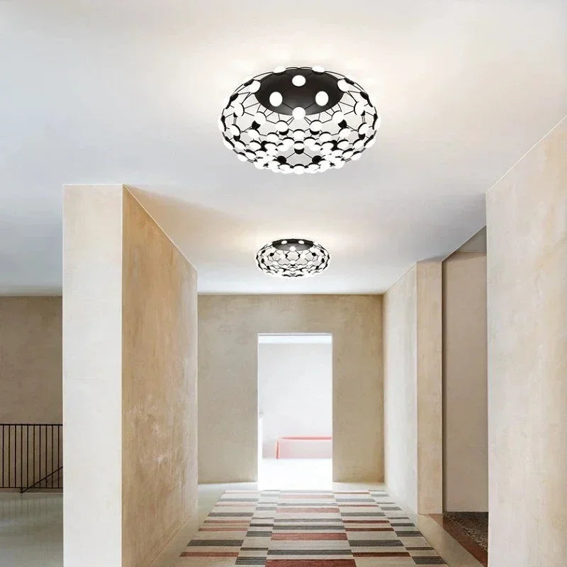 Modern Linear Pendant Light – Minimalist E26 Ceiling Lamp | Contemporary Ambient Lighting | Sleek Interior Statement