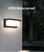 SentriBeam LED Outdoor Wall Light – Motion Sensor Waterproof Wall Lamp | IP65 Exterior Security Lighting