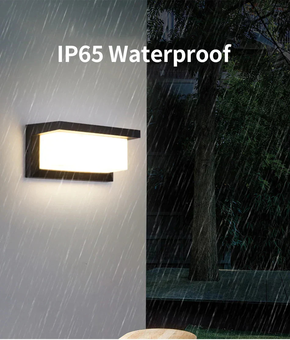 SentriBeam LED Outdoor Wall Light – Motion Sensor Waterproof Wall Lamp | IP65 Exterior Security Lighting