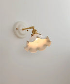 Aurelle Ceramic Wall Light – Adjustable E26 Wall Lamp | Contemporary Copper Lighting | Elegant Interior Illumination