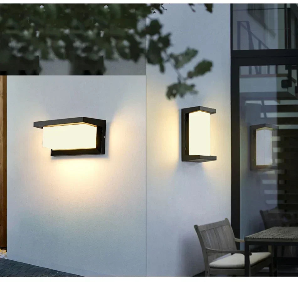 SentriBeam LED Outdoor Wall Light – Motion Sensor Waterproof Wall Lamp | IP65 Exterior Security Lighting
