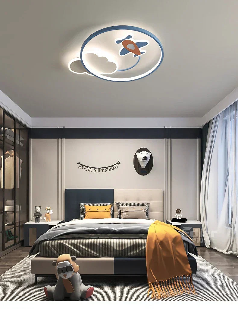 Pastelune LED Ceiling Light – Dimmable Kids Ceiling Lamp | Soft Ambient Lighting for Children's Spaces