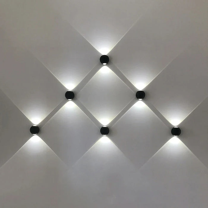 Orion Aluminium Globe Wall Light – Modern Outdoor LED Wall Lamp | IP65 Weatherproof | Contemporary Architectural Lighting