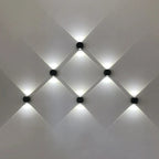 Orion Aluminium Globe Wall Light – Modern Outdoor LED Wall Lamp | IP65 Weatherproof | Contemporary Architectural Lighting