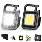 Lumicore Mini Key Light – Rechargeable COB LED Keychain Flashlight | Compact Multi-Function Pocket Light