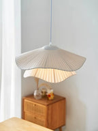 Nordic Linen Pendant Light – Scandinavian Fabric Ceiling Lamp | Soft Ambient Lighting | Japandi Interior Elegance
