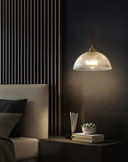 Verra Copper Pendant Light – Modern Glass Ceiling Lamp | Contemporary Ambient Lighting | Refined Interior Elegance