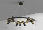 Copper LED Pendant Light – Modern Designer Ceiling Lamp | Luxury Ambient Lighting | Contemporary Interior Statement