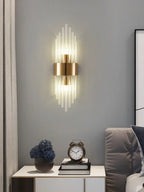 Crystal Noir Wall Light – Luxury Crystal LED Wall Lamp | Modern Stainless Steel Lighting | Elegant Interior Statement