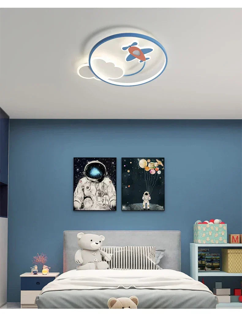 Pastelune LED Ceiling Light – Dimmable Kids Ceiling Lamp | Soft Ambient Lighting for Children's Spaces
