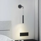 Modern Aluminium LED Wall Light – Minimalist Bedside Reading Sconce | Contemporary Ambient Lighting