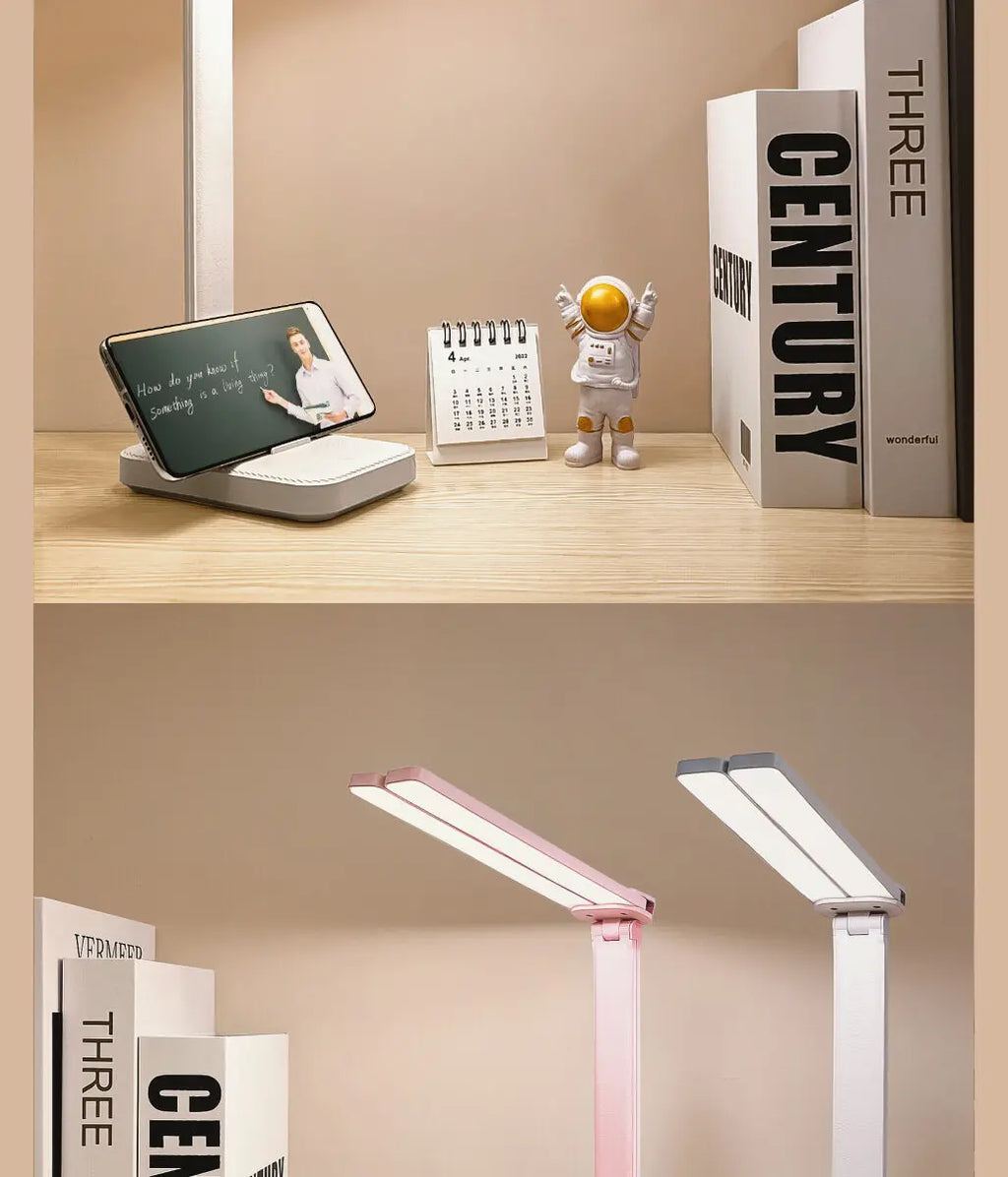 LumoFlex – Rechargeable Foldable LED Desk Lamp with Touch Control & Eye-Friendly Lighting
