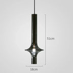 Aureline Glass Pendant Light – Luxury Nordic LED Hanging Lamp | Modern Designer Lighting for Elegant Interiors