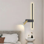 NordAura Dual Wall Light – Scandinavian Up & Down Wall Lamp | Modern Ambient Lighting | Minimalist Interior Design