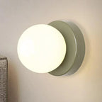 Nordic Orb Glass Pendant Light – Scandinavian LED Ceiling Light | Soft Ambient Illumination | Modern Interior Elegance