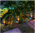 LumiVibe Solar LED Candle – Rechargeable Waterproof Garden Light with Flame Effect