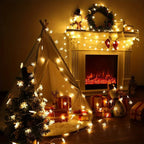 FrostLume LED Snowflake String Lights – Festive Decorative Lighting for Indoor & Outdoor Use