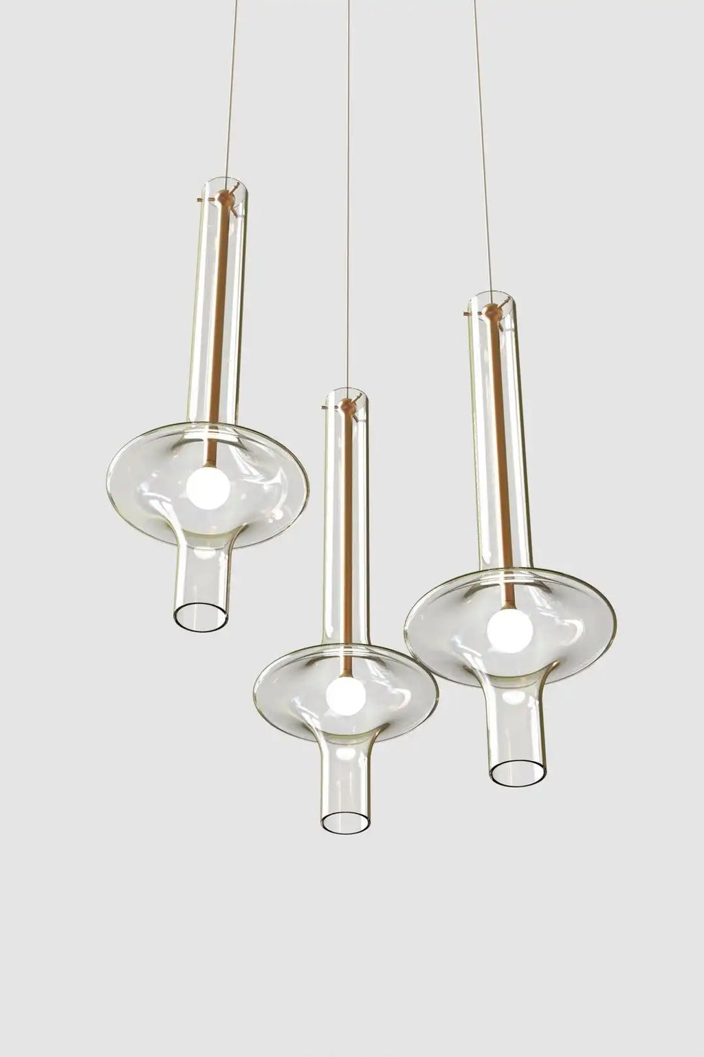 Aureline Glass Pendant Light – Luxury Nordic LED Hanging Lamp | Modern Designer Lighting for Elegant Interiors