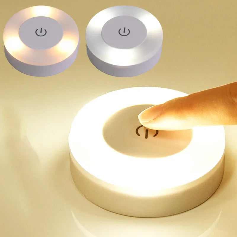 Novalyte Touch Lamp – Rechargeable LED Night Light | Portable Ambient Table Lamp for Modern Spaces