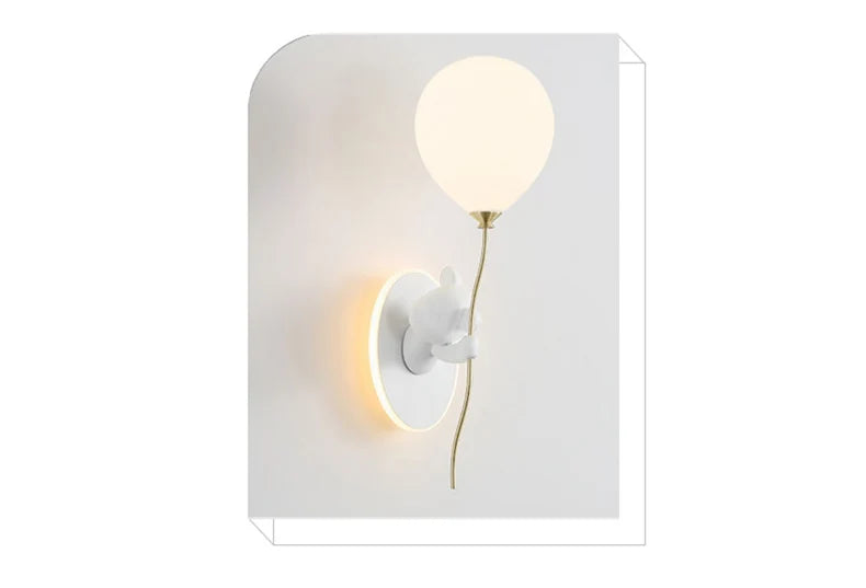 BearHaven Wall Light – Children's LED Bear Lamp | Nursery Wall Lighting | Playful Bedroom Décor