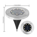 Solvique Ground Light Set – Solar LED Path Lights | Waterproof Outdoor Lighting for Gardens, Walkways & Steps