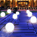 Chromora LED Light Sphere – Rechargeable RGB Garden Lamp | Waterproof Decorative Lighting for Indoor & Outdoor Spaces