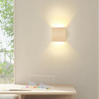 Nordwood Glow Wall Light – Wooden LED Wall Lamp | Scandinavian Up & Down Lighting | Japandi Interior Design