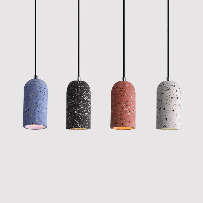 Concrete Pendant Light – Industrial E26 Ceiling Lamp | Handmade Minimalist Lighting | Contemporary Loft-Inspired Design
