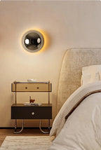 Orvello Round Wall Light – Bauhaus LED Wall Lamp | Modern Up & Down Ambient Lighting