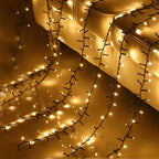 FIREFESTA LED Firecracker String Lights – Warm White Decorative Lighting | Waterproof Indoor & Outdoor Celebration Lights