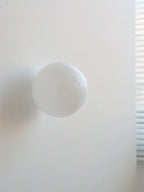 Orbelle Glass Wall Light – Frosted Globe LED Sconce | Modern Ambient Lighting | Timeless Interior Elegance