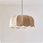 Hoshira Linen Pendant Light – Japandi Wabi-Sabi Ceiling Lamp | Soft Ambient LED Lighting for Modern Interiors