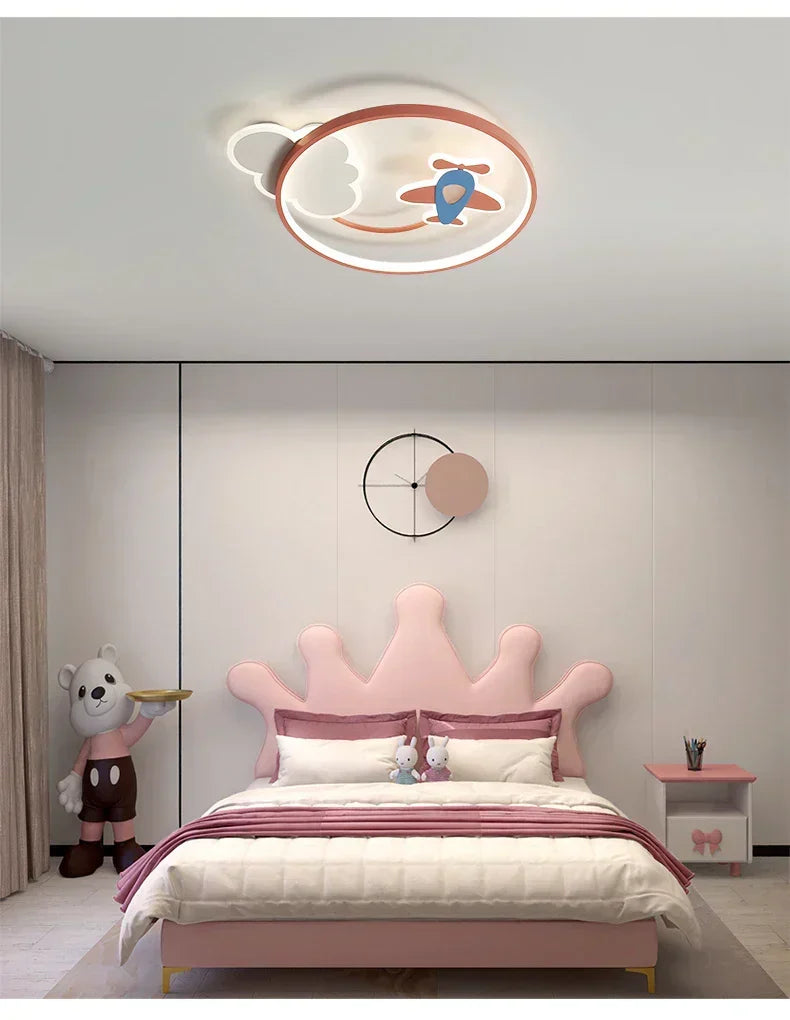 Pastelune LED Ceiling Light – Dimmable Kids Ceiling Lamp | Soft Ambient Lighting for Children's Spaces