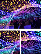 LumiFest LED Christmas String Lights – 10M / 50M / 100M Outdoor Fairy Lights with 8 Lighting Modes