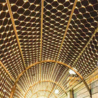 LumiGrid Net LED Lights – Decorative Mesh Fairy Lights | 8 Lighting Modes | Indoor & Outdoor Celebration Lighting