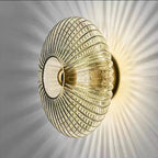AuraGlas Bauhaus Wall Lamp – Modern Glass Wall Light for Nordic & Hotel-Inspired Interiors