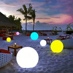 AuraSphere Solar LED Light Ball – RGB Waterproof Garden Globe with Remote Control | Decorative Outdoor Mood Lighting