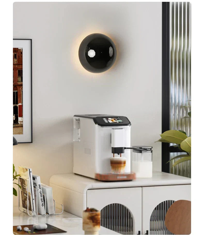 Orvello Round Wall Light – Bauhaus LED Wall Lamp | Modern Up & Down Ambient Lighting