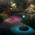 LumiWave Solar Floating Pool Light – RGB Waterproof Garden & Pool Lamp | Colour-Changing Outdoor Ambience